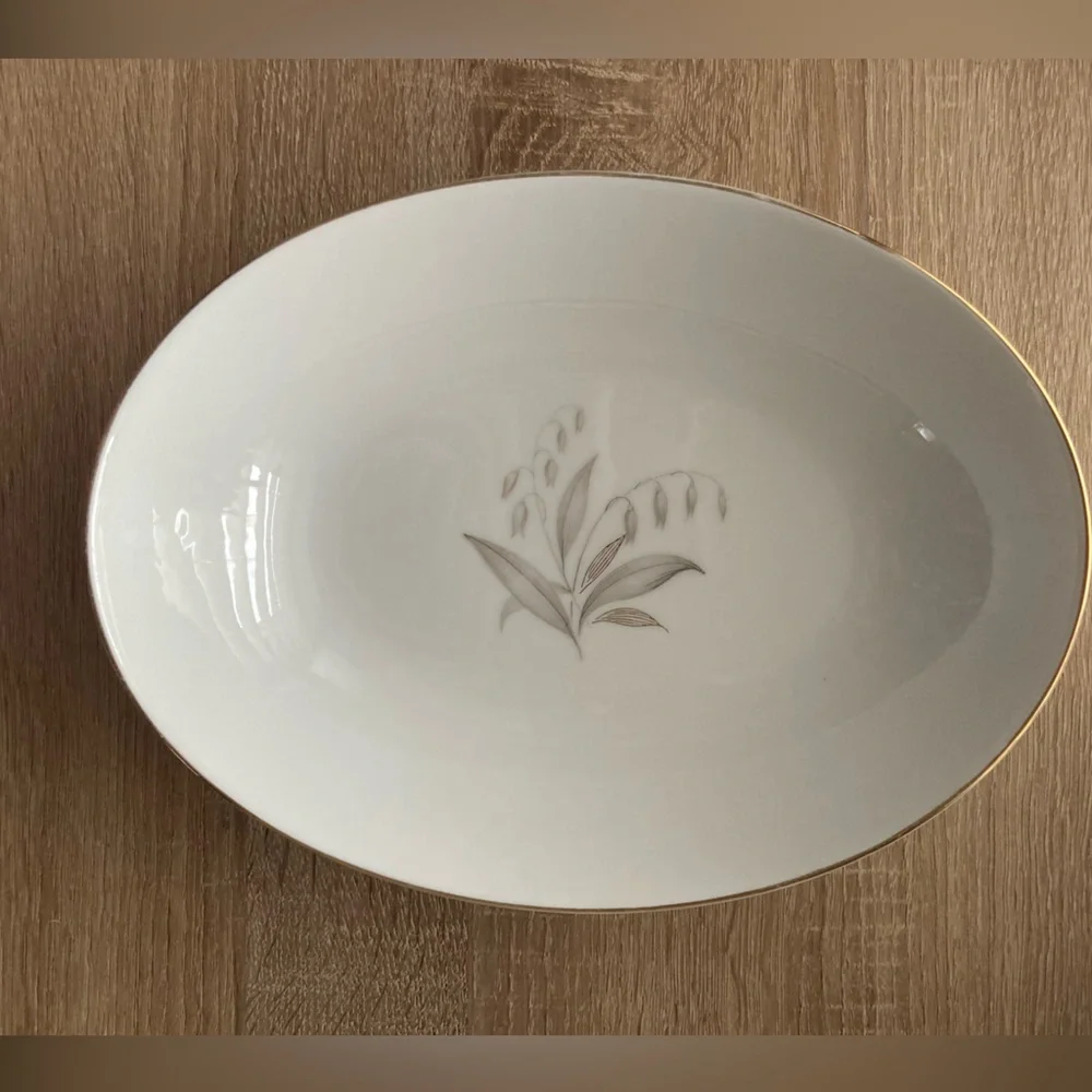 Kaysons Golden Rhapsody Oval Serving Dish - Picture 7 of 7